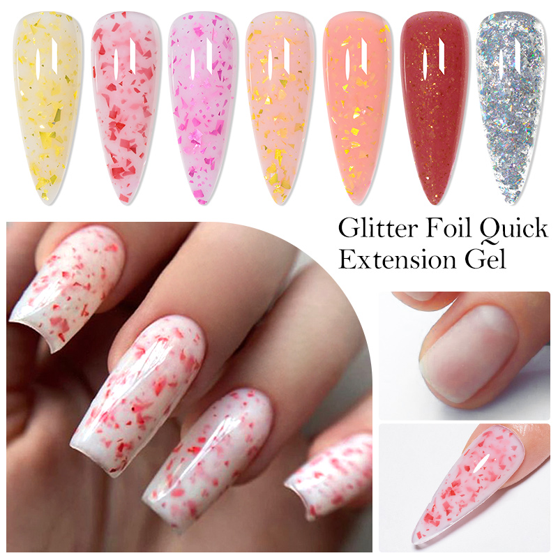 جل التمديد السريع اللامع من Mt - مراجعة Nail Foil Transfer وسعره