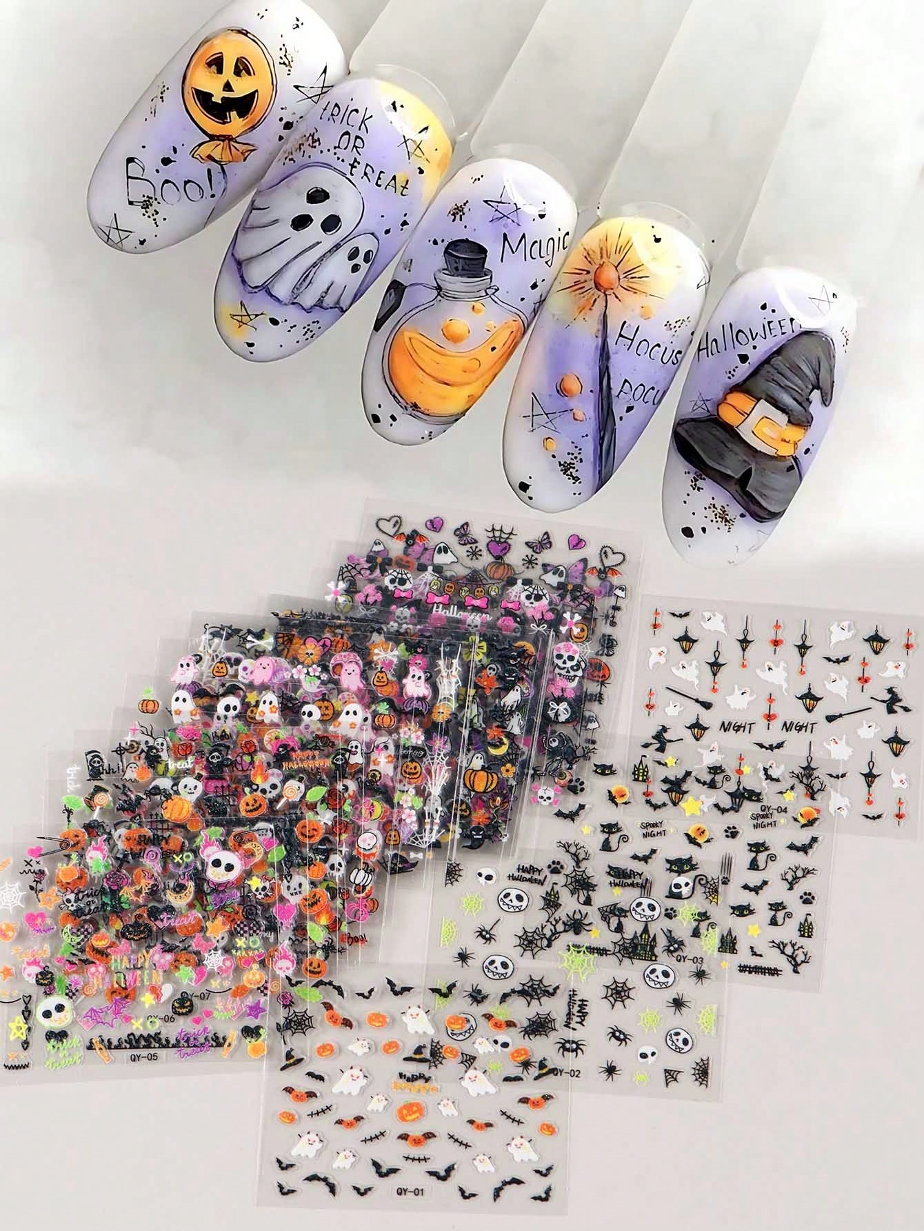 12 قطعة/مجموعة ملصقات أظافر بي - مراجعة Nail Art Quotes وسعره