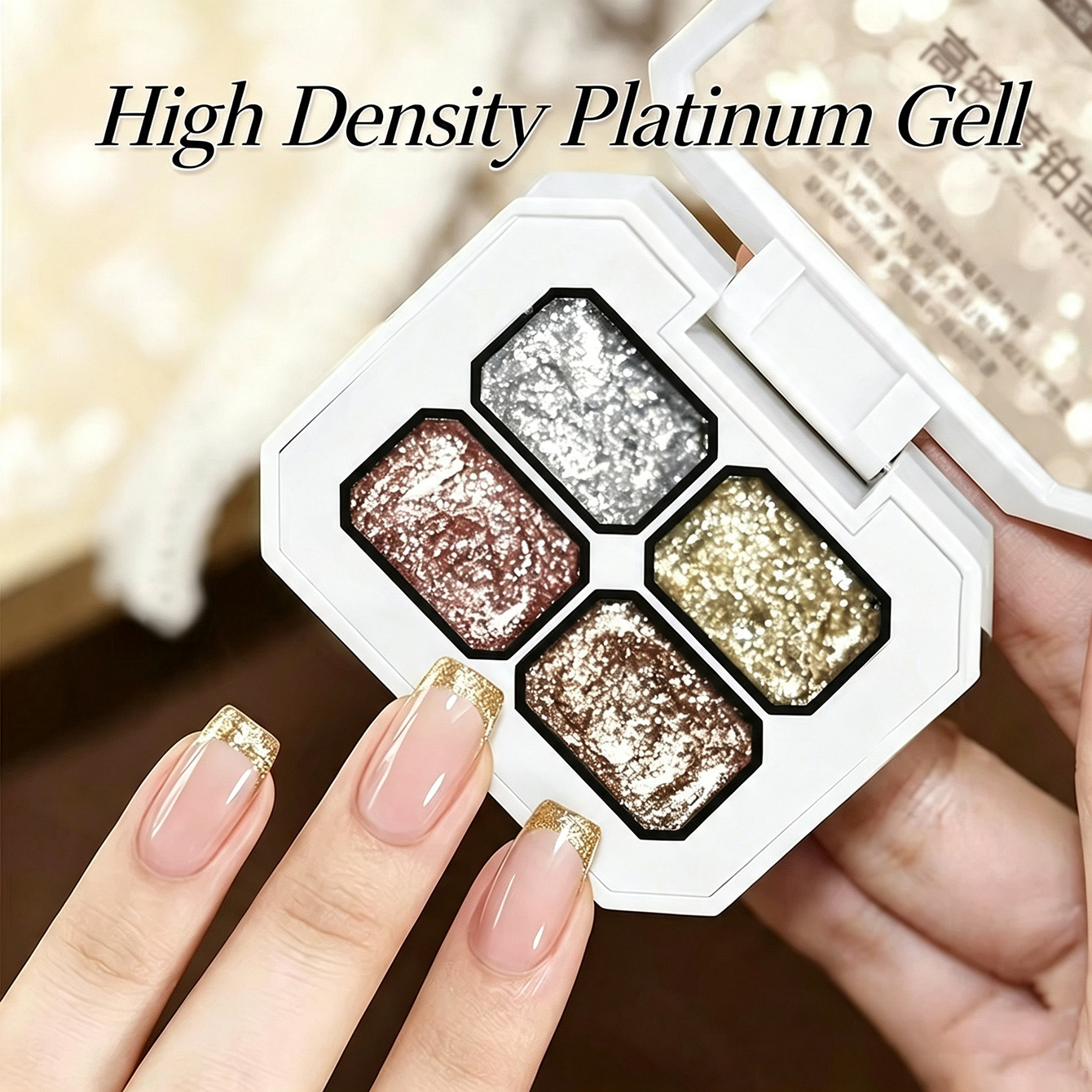 MIANEL لوحة جل أظافر بلاتيني س - مراجعة Nail Foil Transfer وسعره