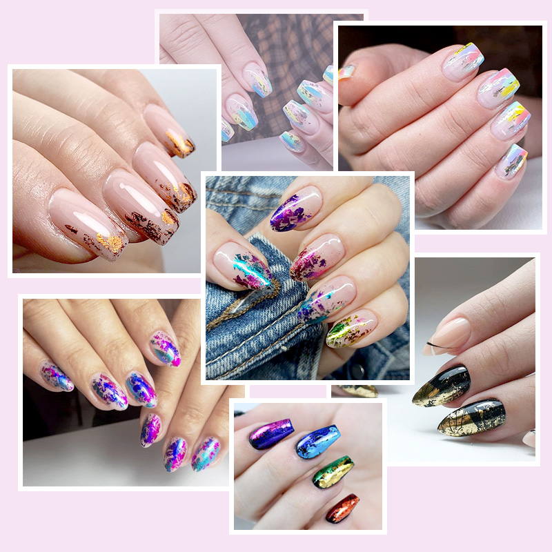 Venalisa 7.5 مللي نقل احباط هل - مراجعة Nail Foil Transfer وسعره