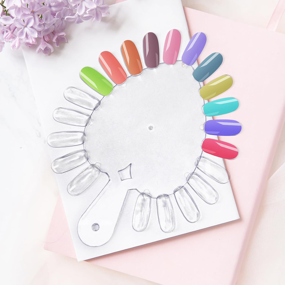10 قطع من بطاقات عرض ألوان الأ - مراجعة Nail Art Quotes وسعره