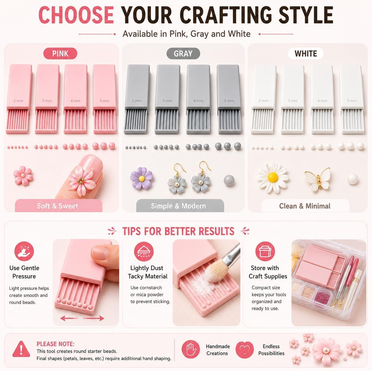4 قطع من أدوات صنع كرات الجل ا - مراجعة Nail Art Ideas وسعره