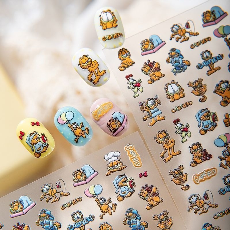 ملصقات أظافر جارفيلد الجديدة ذ - مراجعة Nail Art Quotes وسعره